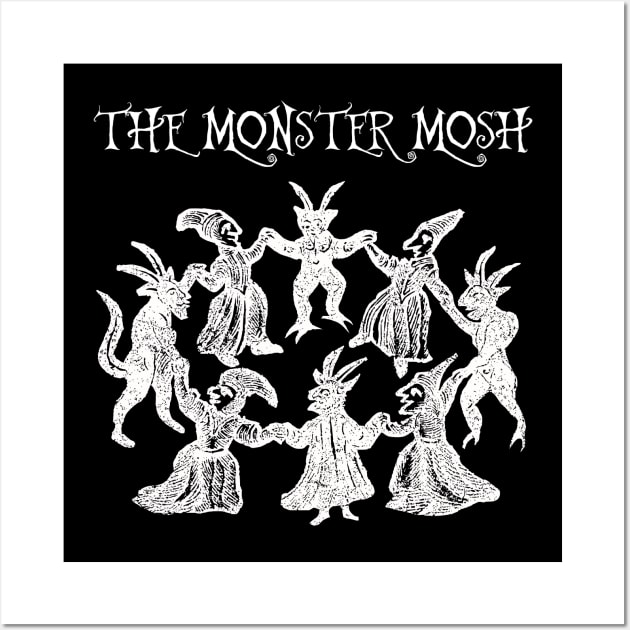 The Monster Mosh Wall Art by Talesbybob